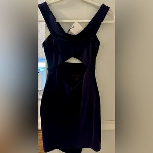 Bec and Bridge size 2 us, NWT navy blue dress